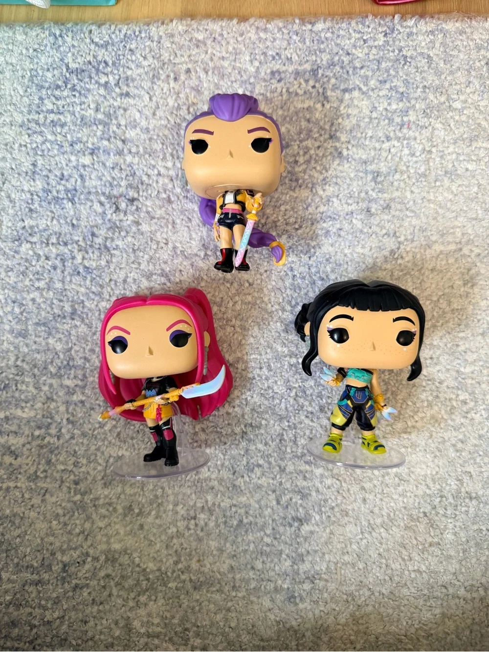 Pop Anime K-Pop Demon Hunters Trio Set: Rumi, Mira, Zoey